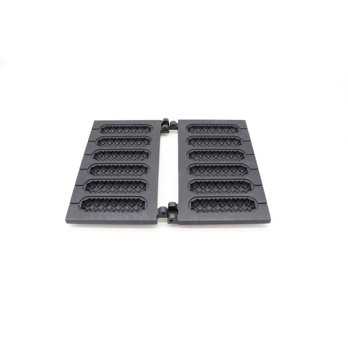 HOT DOG STRIPED - Hot Plates (Set Of 2)