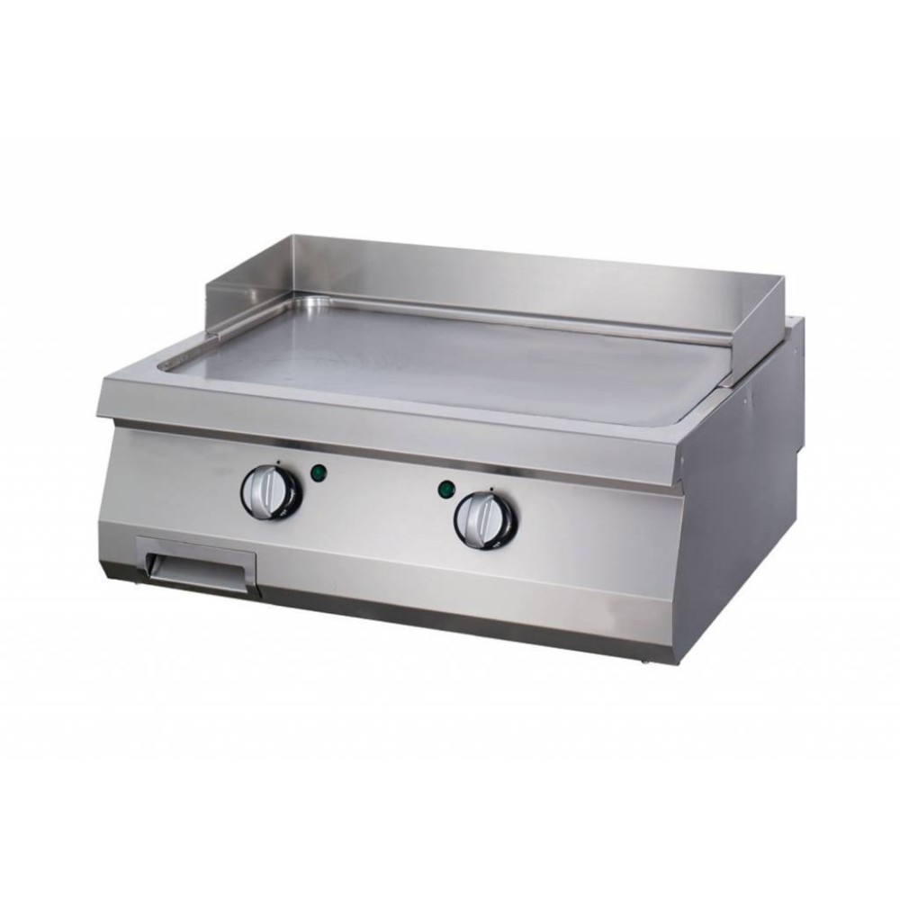 Heavy Duty Griddle - Smooth Chrome - Double Unit - 70cm Deep - Gas