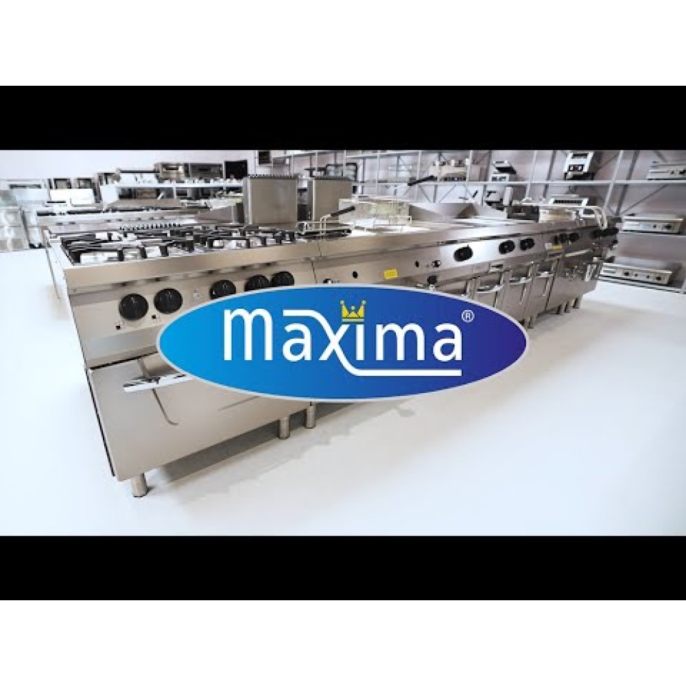 Heavy Duty Cooker - 2 Burners - Single Unit - 70cm Deep - 15kW - Gas