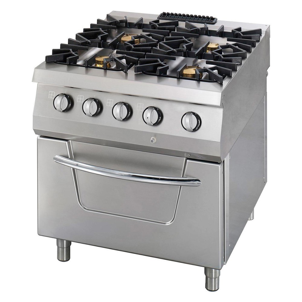 Premium Stove - 4 Burners - Double Unit - 90cm Deep - Gas