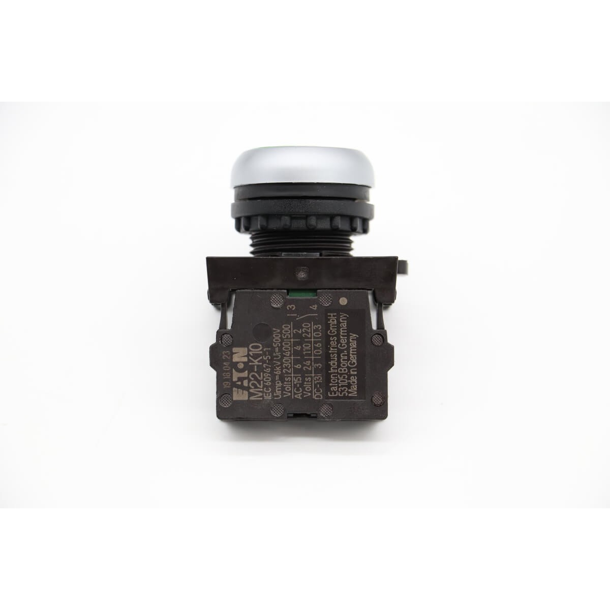 CHIPPER/CUTTER - Button Moeller M22 D-G/K10  (Green)
