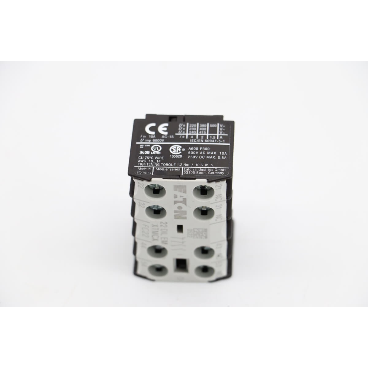 CUTTER 20/30/50/70L - Auxiliary Contactor Dilem 22 #55