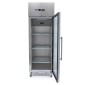 Fridge - 600L - 3 Adjustable Shelves (2/1GN) - Stainless Steel - with Glass Door