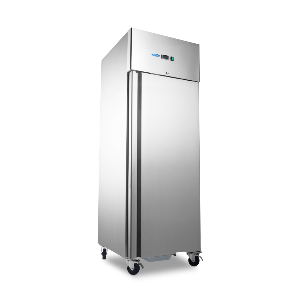 Freezer - 600L - 3 Adjustable Shelves (2/1 GN) - Stainless Steel - on Wheels