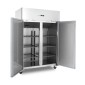 Fridge - 1200L - 6 Adjustable Shelves (2/1 GN) - Stainless Steel - on Wheels