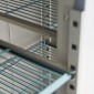 Freezer - 1200L - 6 Adjustable Shelves (2/1 GN) - Stainless Steel - on Wheels