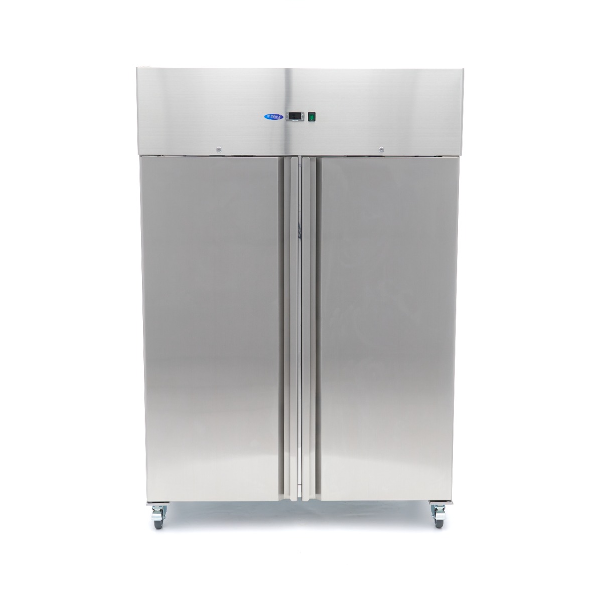 Freezer - 1200L - 6 Adjustable Shelves (2/1 GN) - Stainless Steel - on Wheels