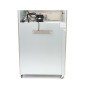 Freezer - 1200L - 6 Adjustable Shelves (2/1 GN) - Stainless Steel - on Wheels