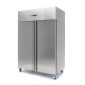 Freezer - 1200L - 6 Adjustable Shelves (2/1 GN) - Stainless Steel - on Wheels