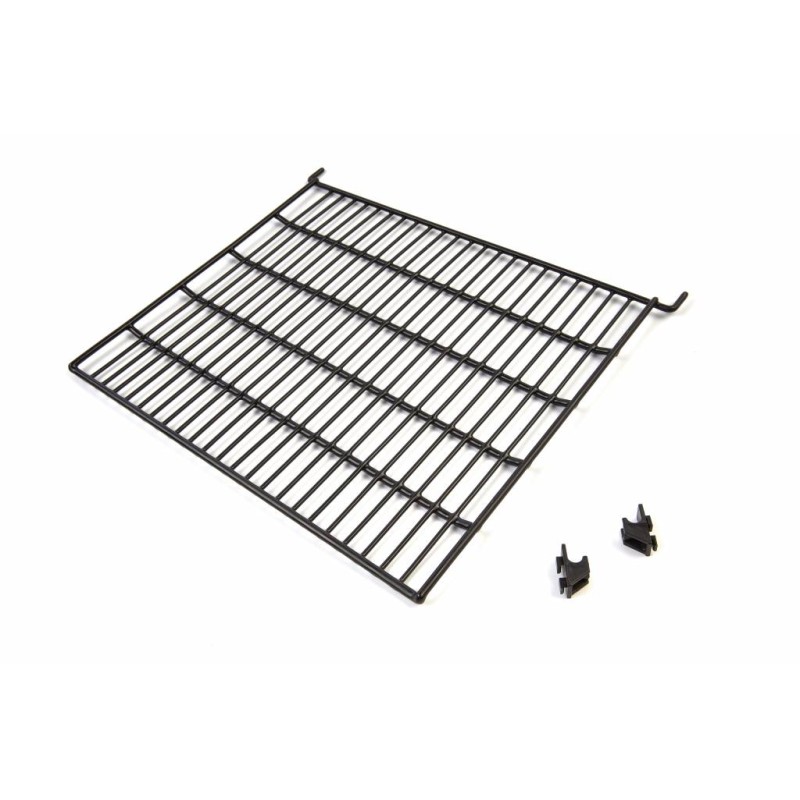 Shelf Showcase Incl. 2 Clips Black for Refigurated Display Case 235L