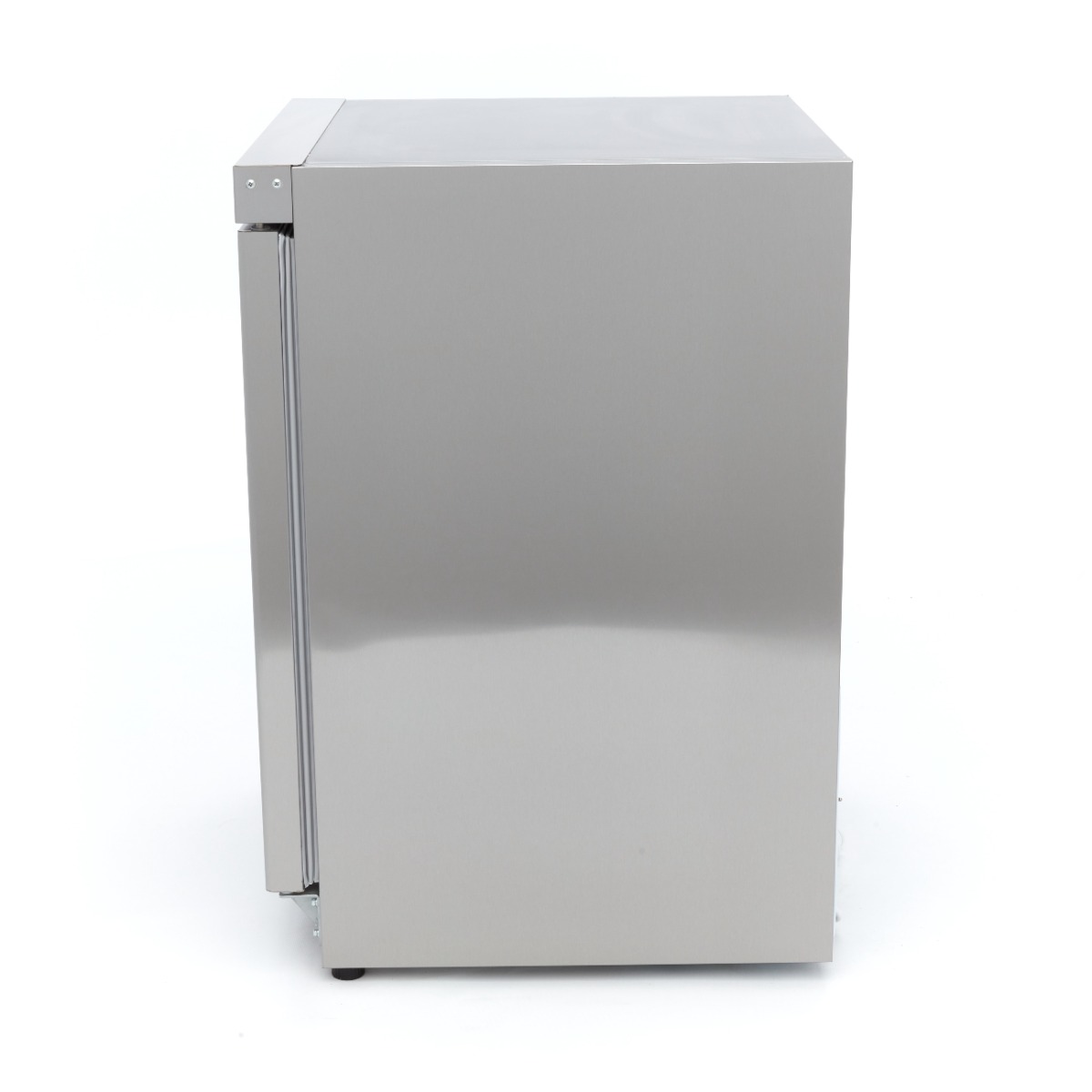 Fridge - 200L - 3 Adjustable Shelves - Stainless Steel
