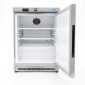 Fridge - 200L - 3 Adjustable Shelves - Stainless Steel