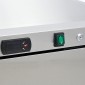 Fridge - 200L - 3 Adjustable Shelves - Stainless Steel