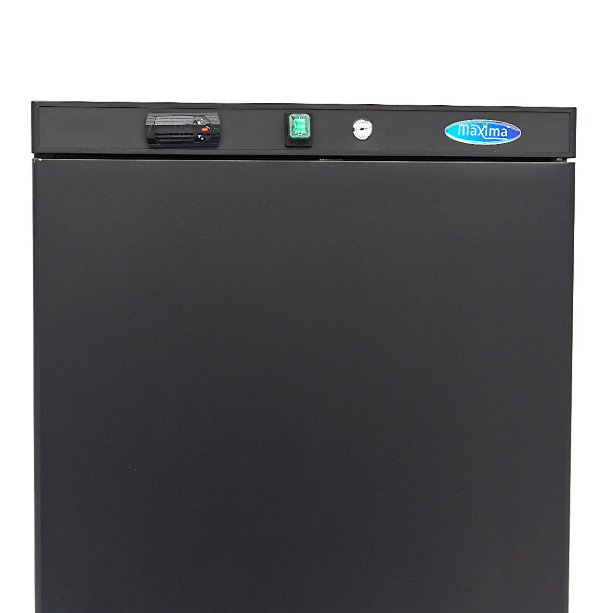 Fridge - 400L - 4 Adjustable Shelves - Black