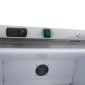 Fridge - 600L - 4 Adjustable Shelves - Stainless Steel