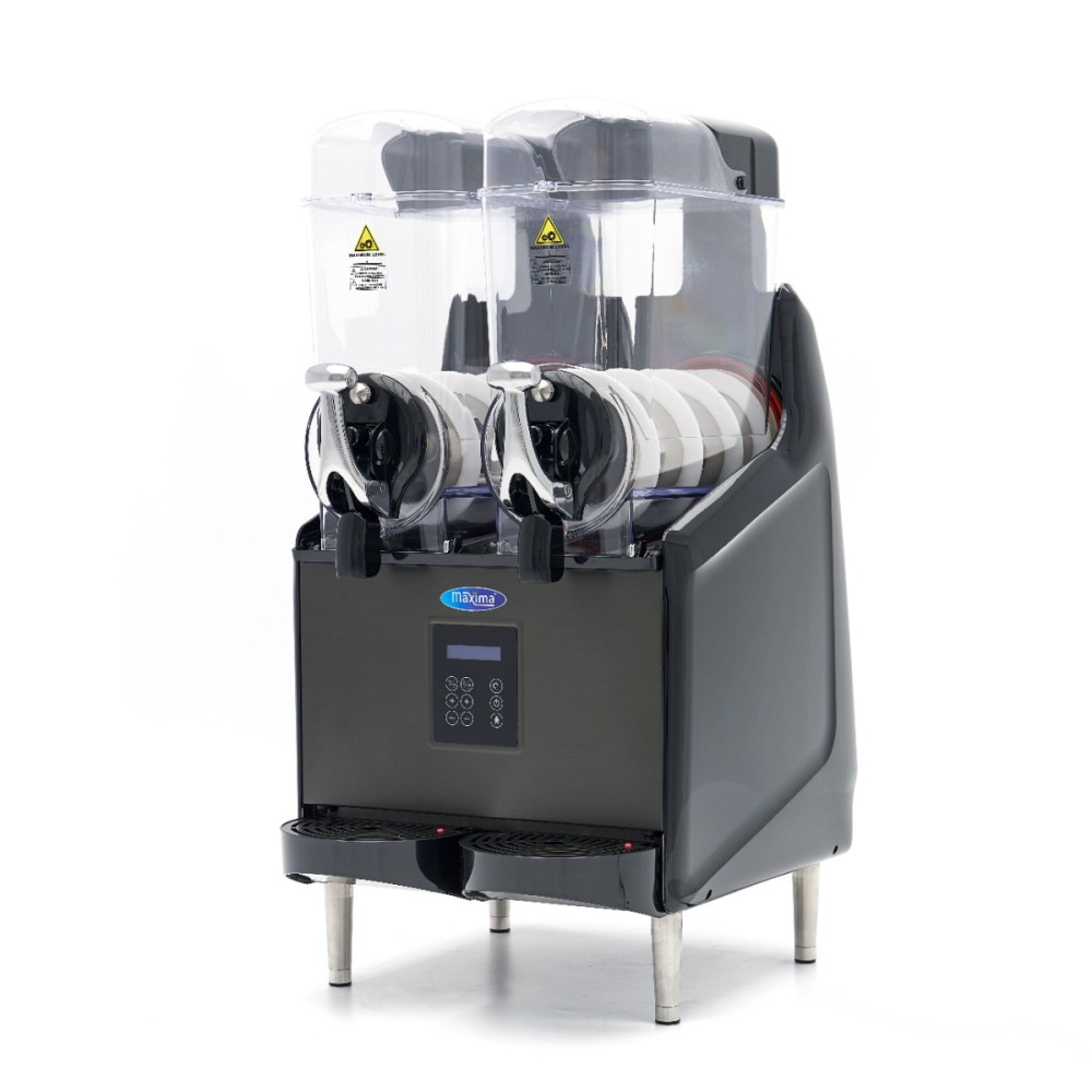 Slush Puppy & Granita Machine - 2x 12L - Digital Display