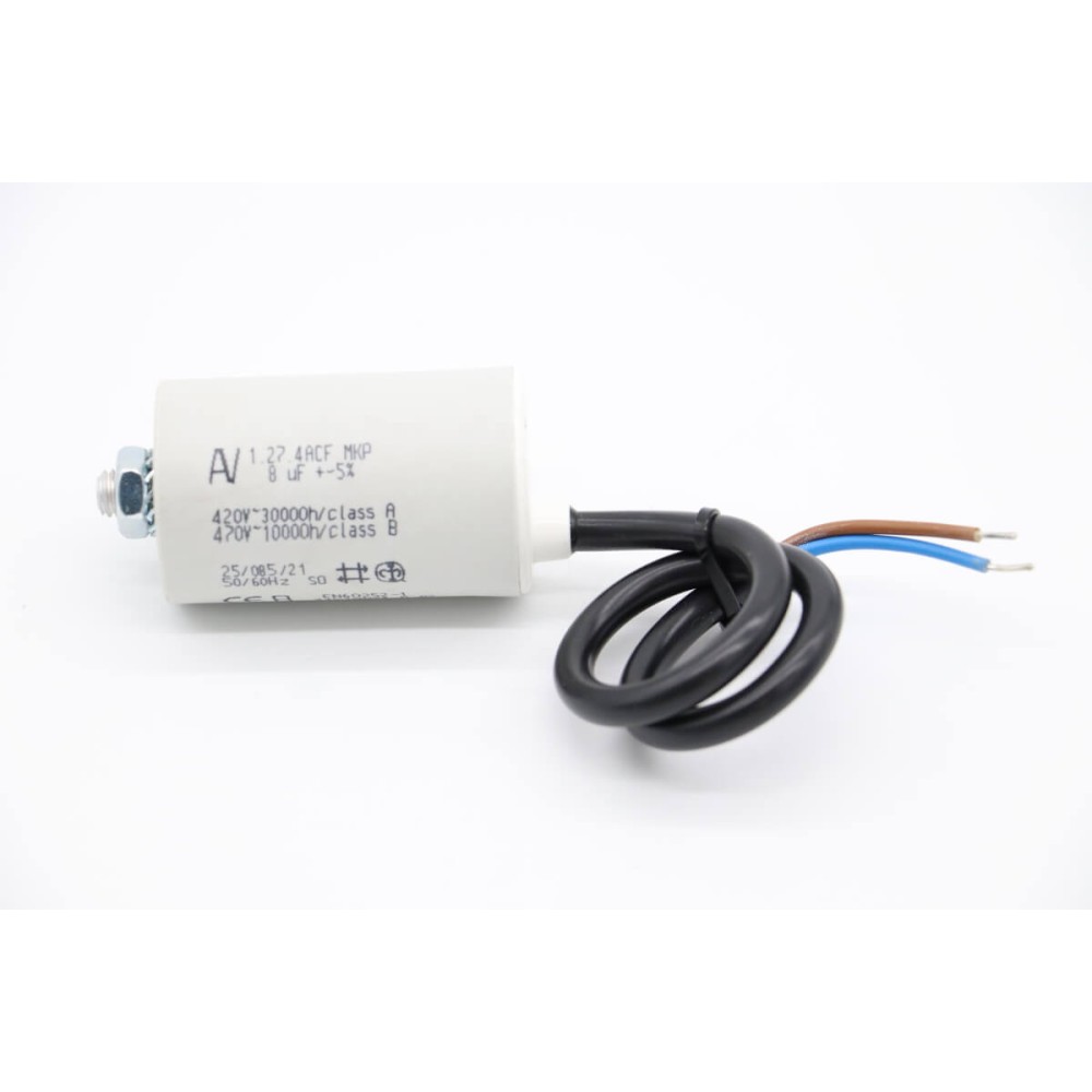 WHIPPED - Capacitor 220V/60Hz/1Ph/8µf