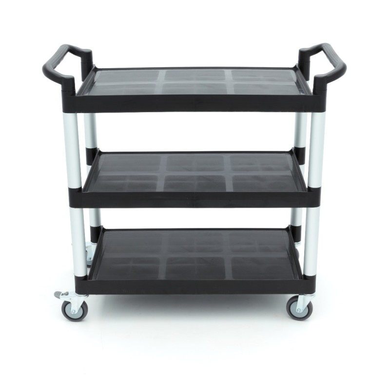Serving Trolley – 3 Plastic Shelves – 103 x 50,5cm