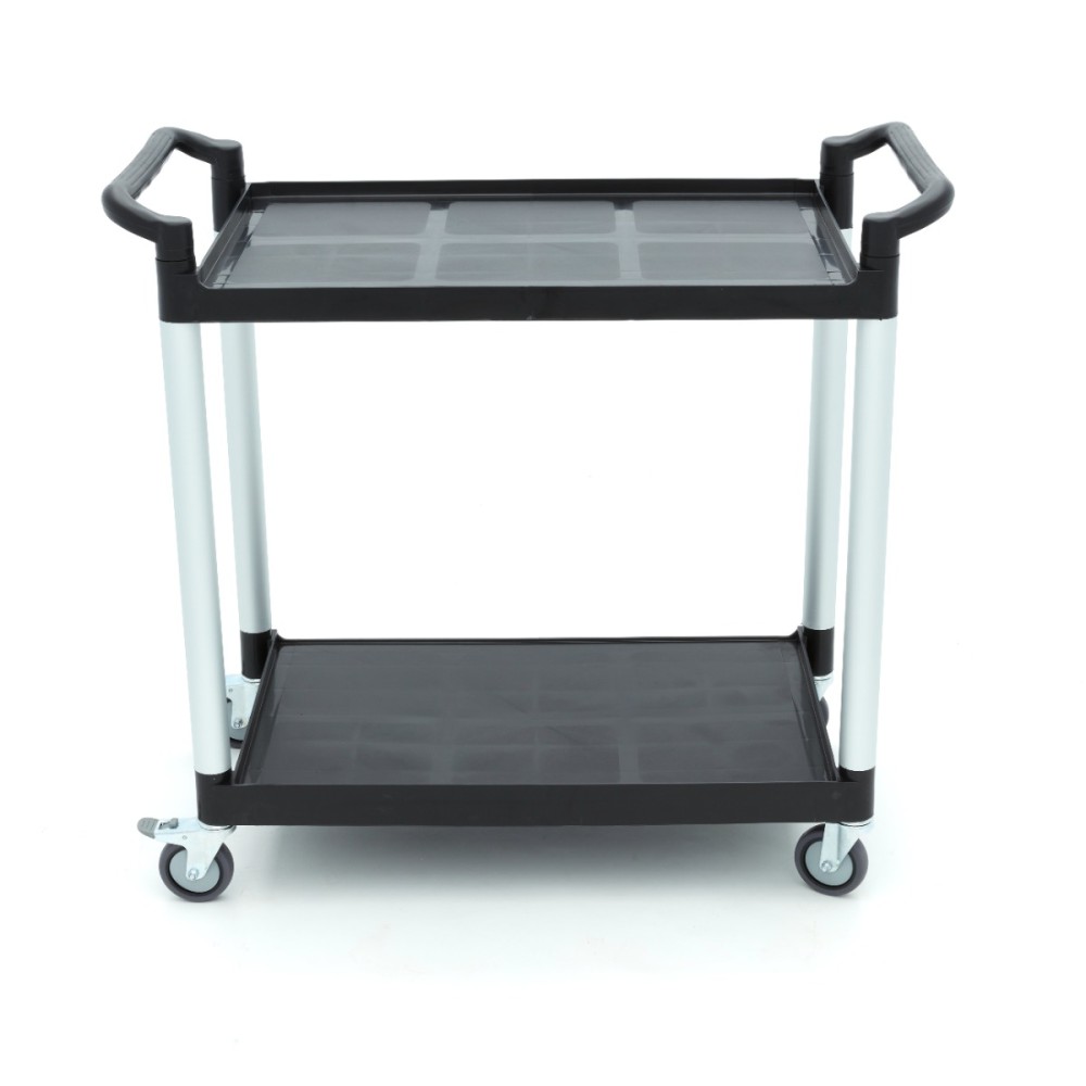 Serving Trolley – 2 Plastic Shelves – 103 x 50,5cm