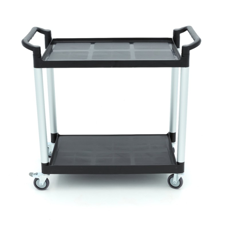 Serving Trolley – 2 Plastic Shelves – 103 x 50,5cm