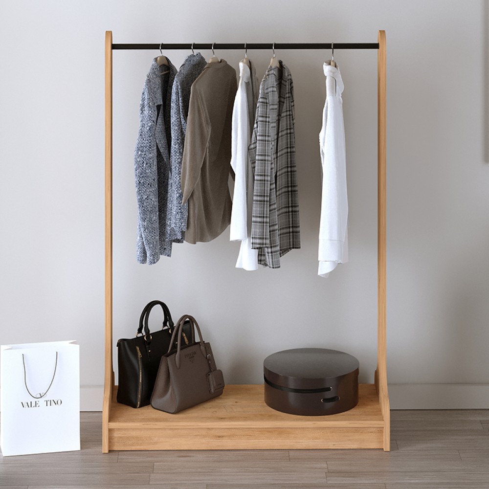 Έπιπλο εισόδου Belgum Megapap χρώμα pine oak 87,3x35x128εκ.