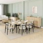 Τραπέζι Luna Megapap χρώμα florida oak 181x90x75εκ.
