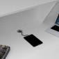 Γραφείο υποδοχής - reception Gemini Megapap χρώμα λευκό 150x70x110εκ.