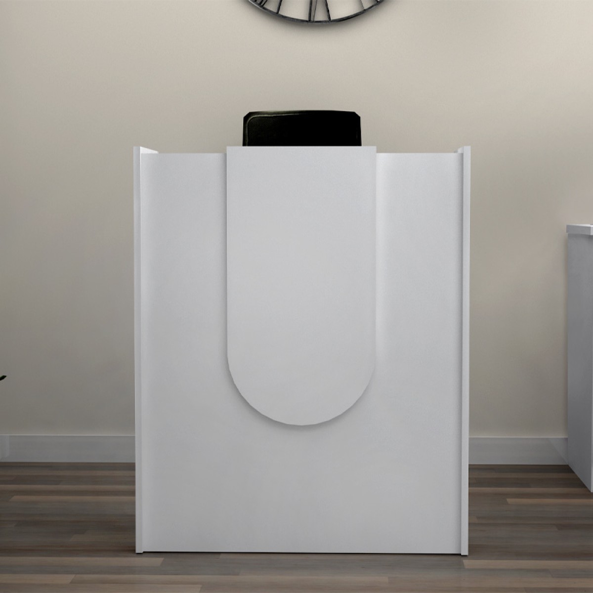 Γραφείο υποδοχής - reception Mezzo Megapap χρώμα λευκό 90x40x110εκ.