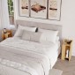 Κομοδίνο μελαμίνης Elos Megapap σετ 2 τεμαχίων χρώμα sapphire oak 25x27x60εκ.