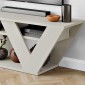 Έπιπλο τηλεόρασης Pipralla Megapap χρώμα sandstone 110x30x40εκ.
