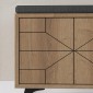 Παπουτσοθήκη Dune Megapap χρώμα ανοιχτό καφέ 107x35x55εκ.