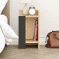 Κομοδίνο Elos Megapap δεξί χρώμα sapphire oak - ανθρακί 25x27x60εκ.