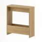 Τραπεζάκι βοηθητικό Simpi Megapap χρώμα sapphire oak 55x20x60εκ.