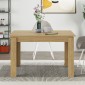 Τραπέζι Tolmen Megapap επεκτεινόμενο χρώμα sapphire oak 120/170x80x75εκ.