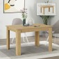 Τραπέζι Tolmen Megapap επεκτεινόμενο χρώμα sapphire oak 120/170x80x75εκ.