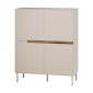 Μπουφές Arch Megapap χρώμα sandstone 98x40x120,5εκ.