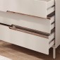 Συρταριέρα Arch Megapap χρώμα sandstone 98x40x78,5εκ.