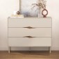 Συρταριέρα Marquise Megapap χρώμα sandstone 98x40x78,5εκ.