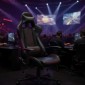 Καρέκλα γραφείου Gaming Alonso Megapap από τεχνόδερμα χρώμα μαύρο 67x70x125/135 εκ.