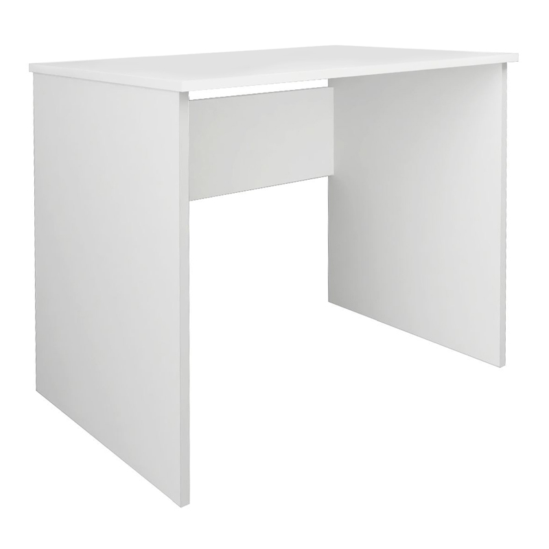 Γραφείο εργασίας Kalen Megapap χρώμα λευκό 90x60x74εκ.