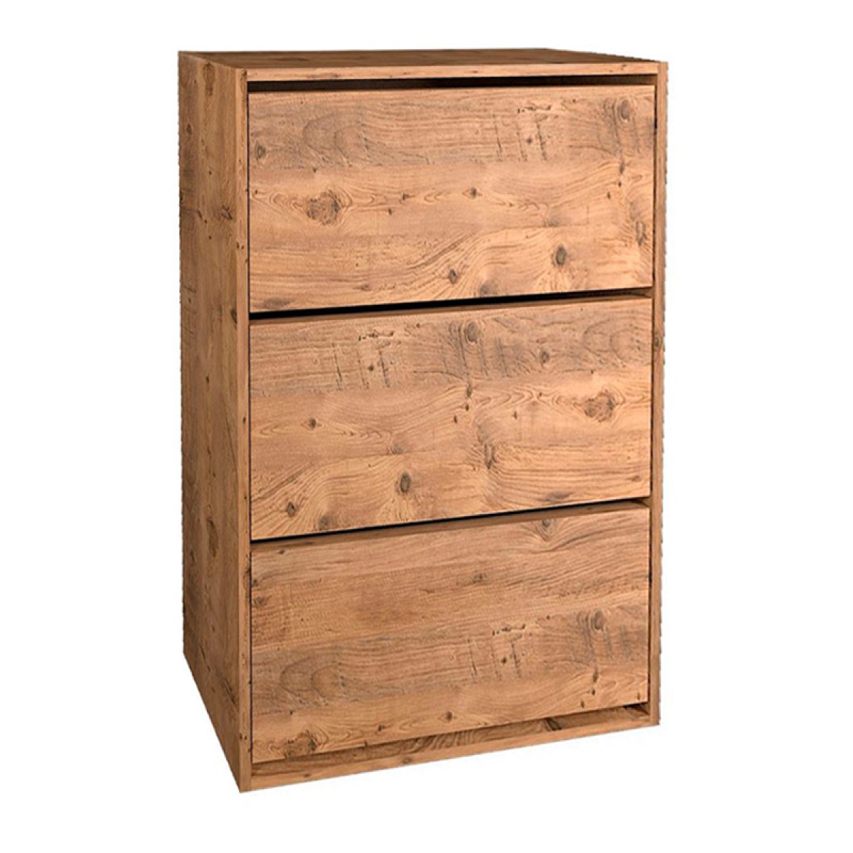 Παπουτσοθήκη μελαμίνης Nave Megapap 18 ζευγών χρώμα pine oak 73,6x24x110εκ.