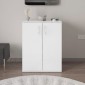 Παπουτσοθήκη - Ντουλάπι Manolo Megapap χρώμα λευκό 60x38x81,4εκ.