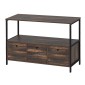 Μπουφές Mars Megapap χρώμα rustic καρυδί 122x36x80,1εκ.