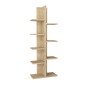 Βιβλιοθήκη Tree Megapap χρώμα sapphire oak 45x21,4x121,8εκ.
