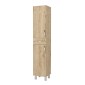 Ντουλάπι κουζίνας - μπάνιου Selina Megapap χρώμα sapphire oak 35x31x179εκ.