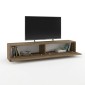 Έπιπλο τηλεόρασης Ahenk Megapap χρώμα καρυδί 160x31,3x32,9εκ.