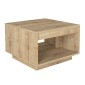 Τραπεζάκι σαλονιού Onda Megapap χρώμα sapphire oak 60x60x40εκ.