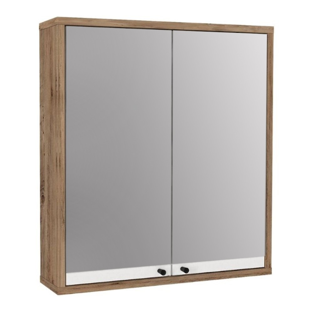 Καθρέπτης μπάνιου Lilian Μegapap χρώμα atlantic pine 59,6x14,6x65εκ.