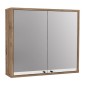 Καθρέπτης μπάνιου Lilian Μegapap χρώμα atlantic pine 75x14,6x65εκ.
