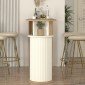 Τραπέζι μπαρ Bohema Megapap χρώμα sepet oak - ivory 150x51,6x101,8εκ.